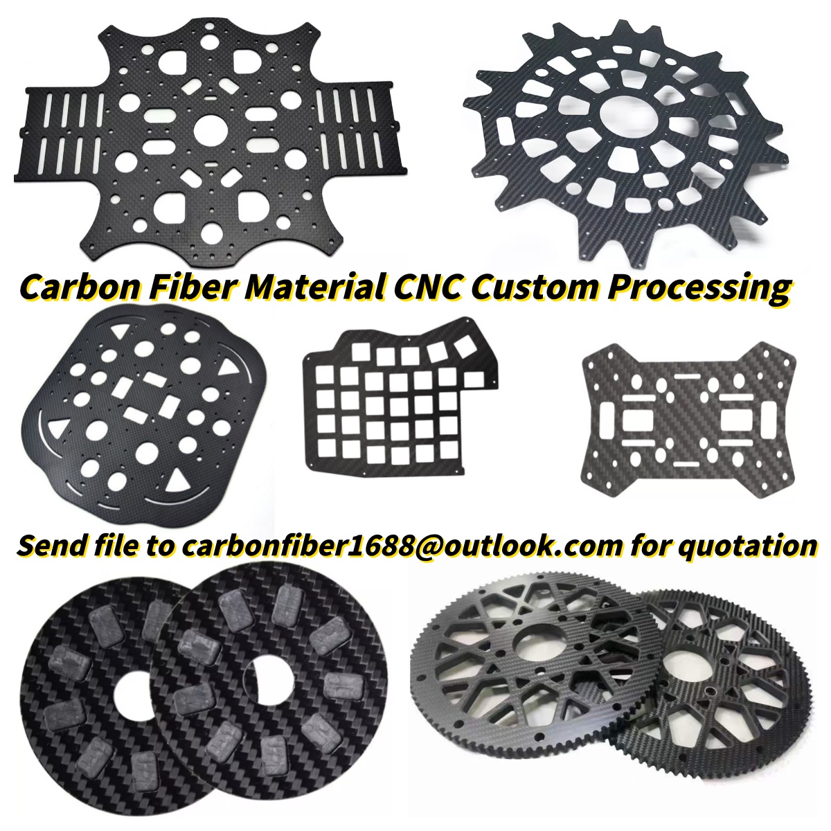 Carbon Fiber Sheet Plate Proce - Drone Arm ulasan dan harga