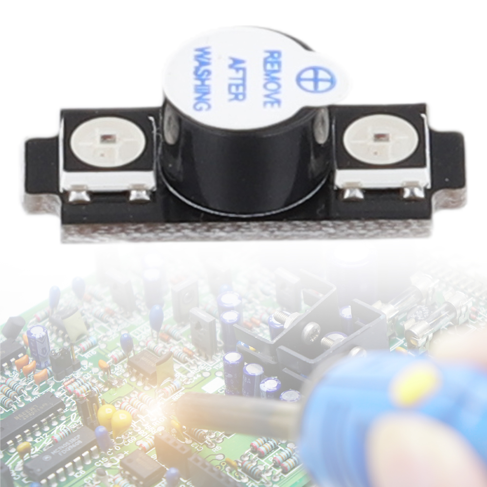 WS2812 Speaker Buzzer Colorful - Drone Buzzer ulasan dan harga