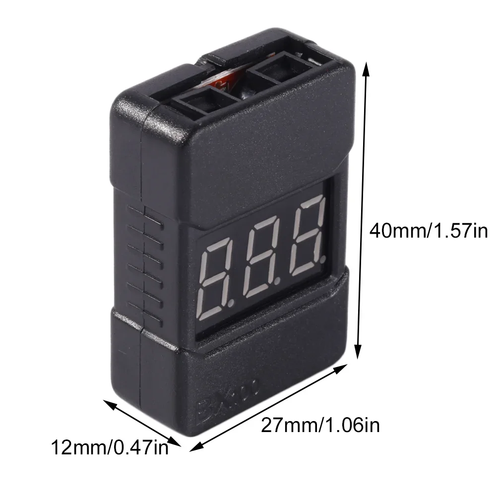 BX100 1-8S Lipo Battery Voltag - Drone Buzzer ulasan dan harga